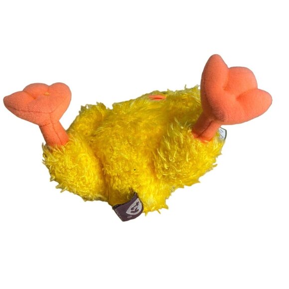 Ty Beanie Babies Doodles The Duck Plush Toy Bright Yellow & Orange Collectible - Picture 5 of 10